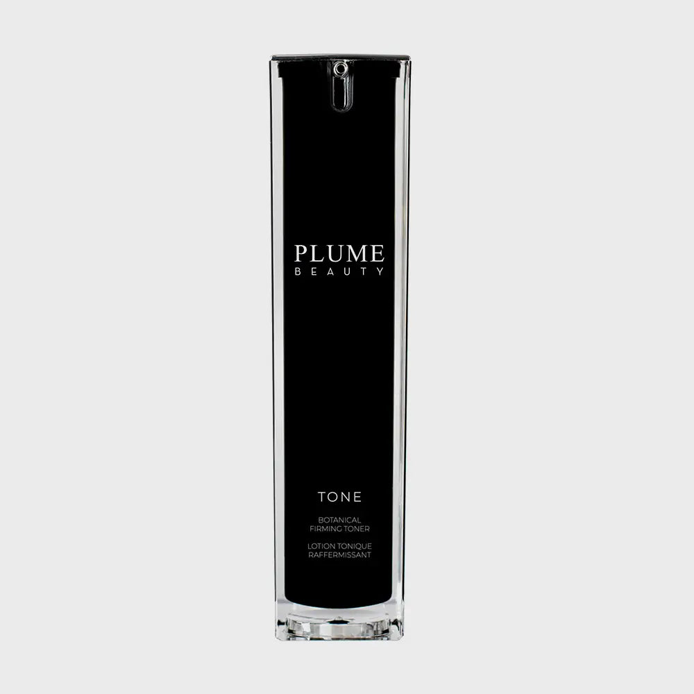 plume beauty botanical firming toner 40ml/100ml | vegan skin tightening toner | hydrating botanical face toner | refreshing firming toner | natural facial toner