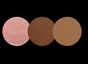 3 WELL BRONZER PALETTE