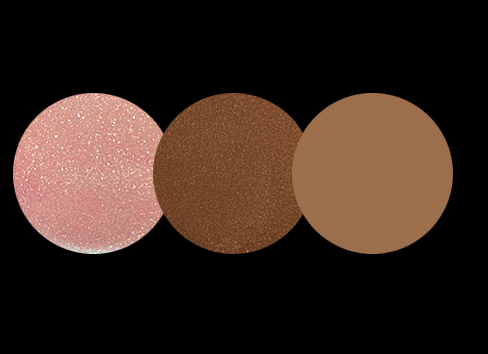 3 WELL BRONZER PALETTE