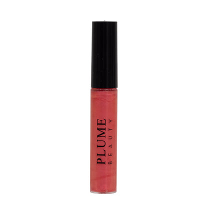 Plume Beauty Lipgloss | Vegan Lip Gloss | Hydrating Shiny Lip Color | Smooth Glide Lip Gloss | Long-Lasting Glossy Lips