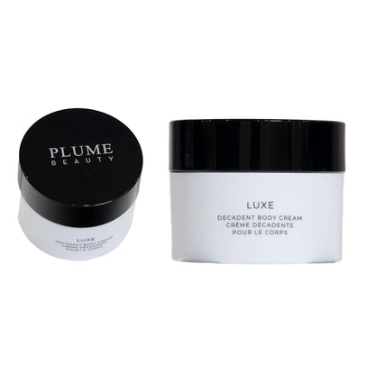 Plume Beauty Luxe Decadent Body Cream 50ml | Vegan Moisturizing Body Cream | Hydrating Luxury Body Lotion | Nourishing Skin Cream | Rich Vegan Body Moisturizer
