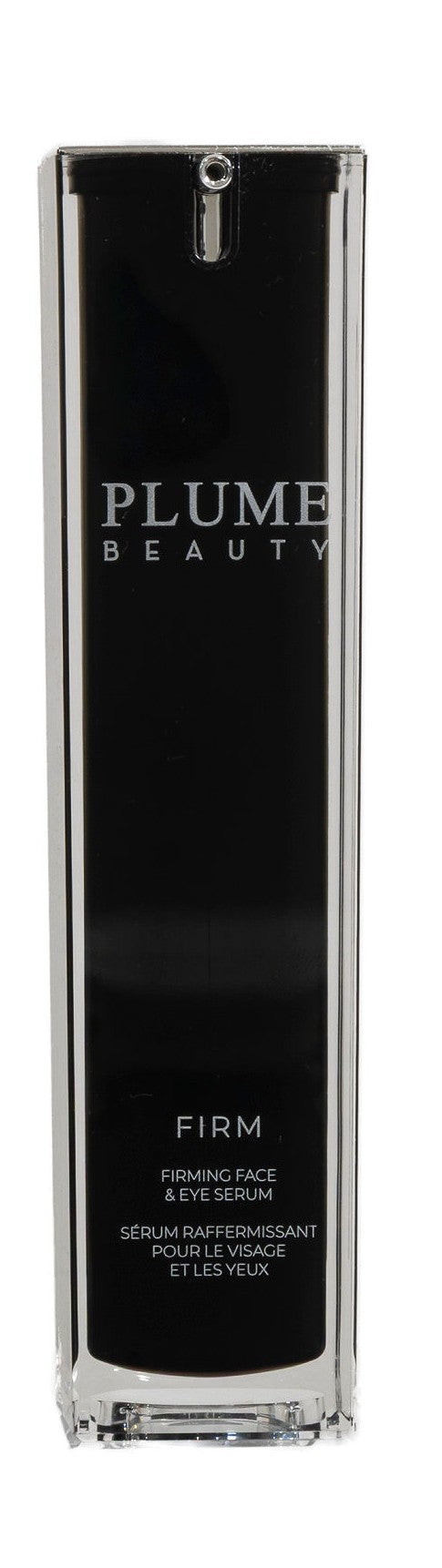 plume beauty firming face and eye serum | vegan anti-aging face serum | hydrating eye and face serum | skin tightening serum | nourishing firming facial serum