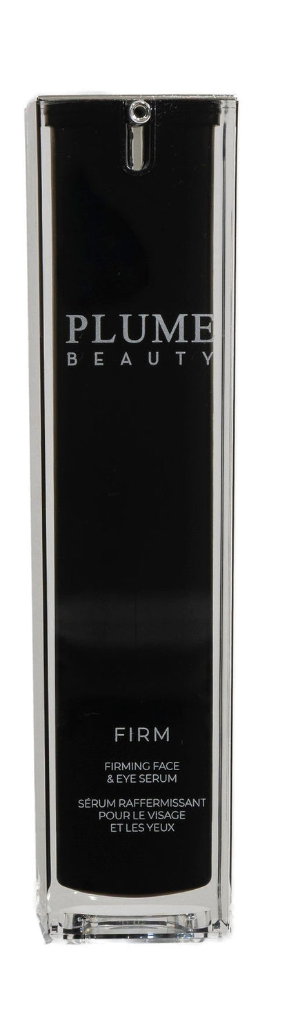 Plume Beauty Firming Face and Eye Serum | Vegan Anti-Aging Face Serum | Hydrating Eye and Face Serum | Skin Tightening Serum | Nourishing Firming Facial Serum