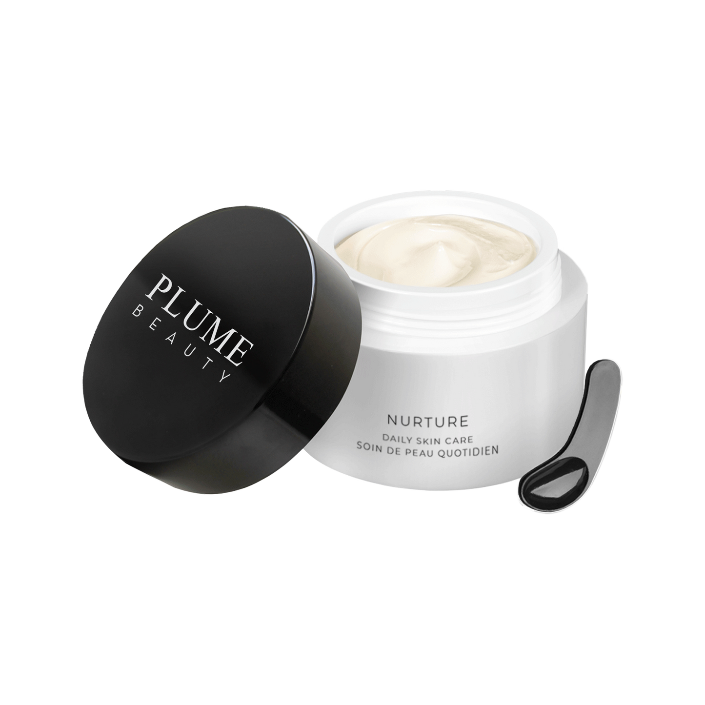 plume beauty nurture daily skin care 50ml | vegan daily face cream | hydrating skin care lotion | nourishing daily moisturizer | gentle daily skin care cream