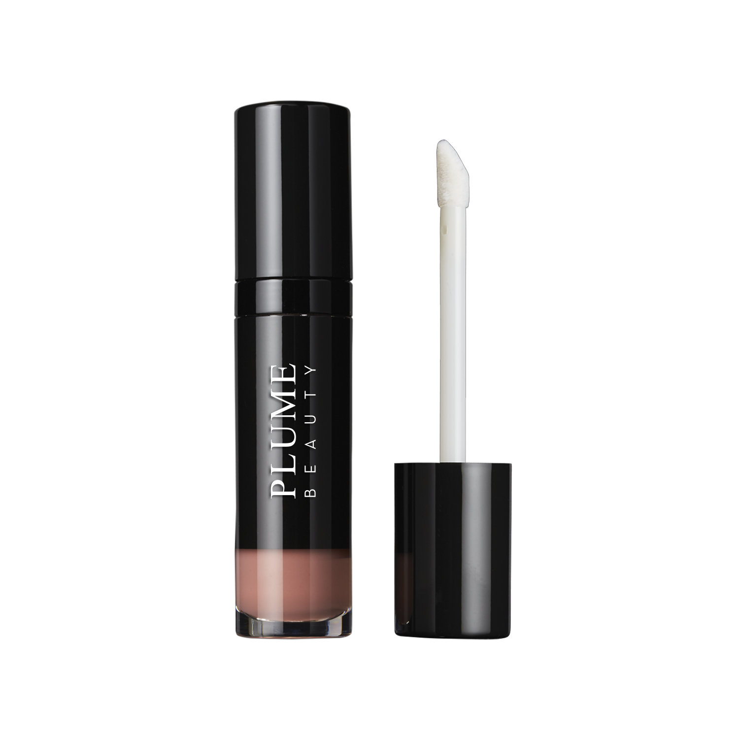 Plume Beauty Lip Glaze | Vegan Lip Gloss | Hydrating Shiny Lip Color | Smooth Glide Lip Glaze | Long-Lasting Glossy Lips