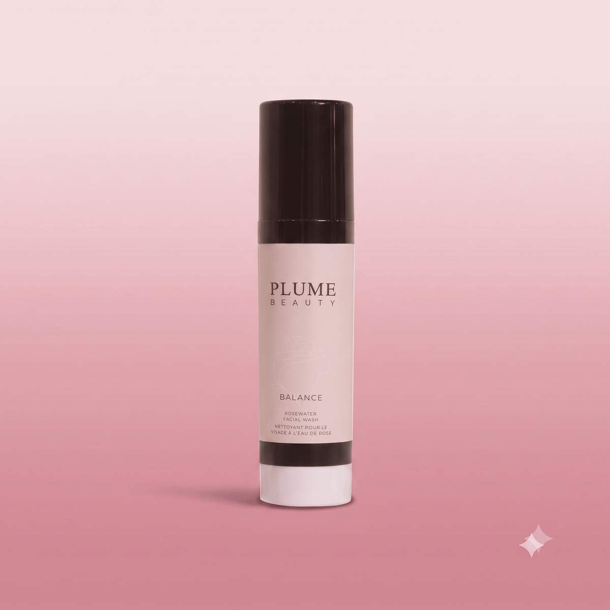balance rosewater facial wash 120 ml