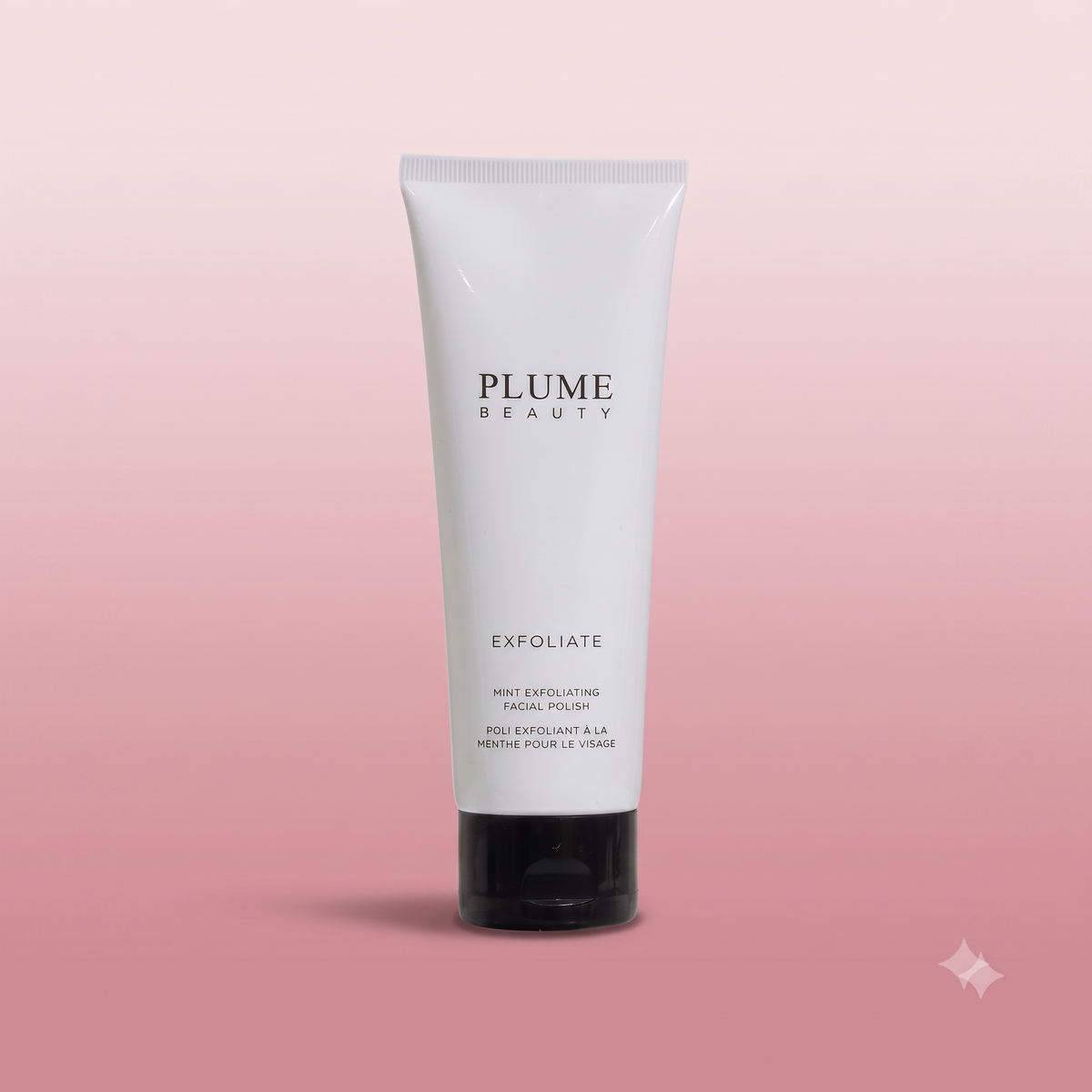 mint exfoliating facial polish – vegan 120 ml