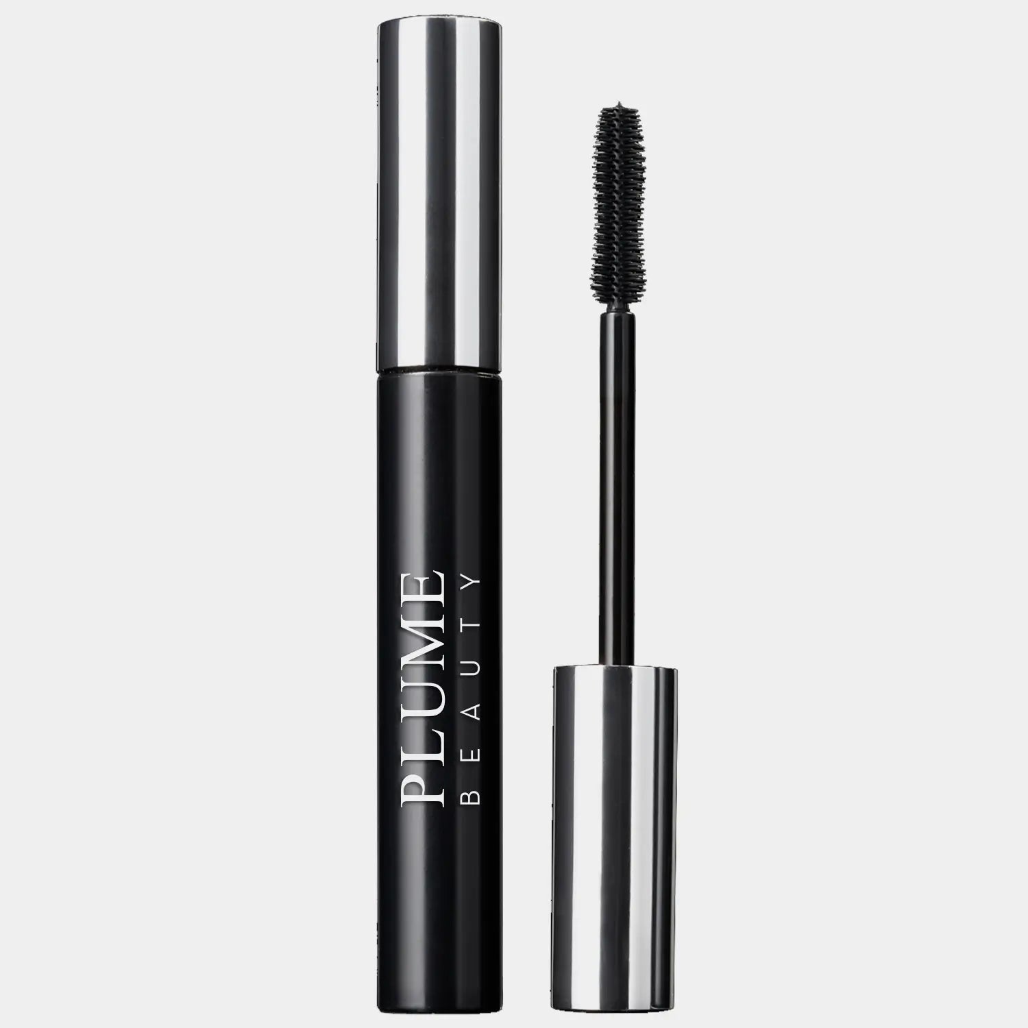 Plume Beauty Mascara Waterproof | Vegan Long-Lasting Mascara | Smudge-Proof Lash Mascara | Volumizing Waterproof Mascara | Curling Eye Mascara