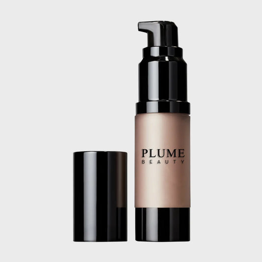 Plume Beauty Sheer Glo Illuminating Lotion | Vegan Glow Body Lotion | Hydrating Shimmer Lotion | Lightweight Illuminating Cream | Radiance Boosting Lotion