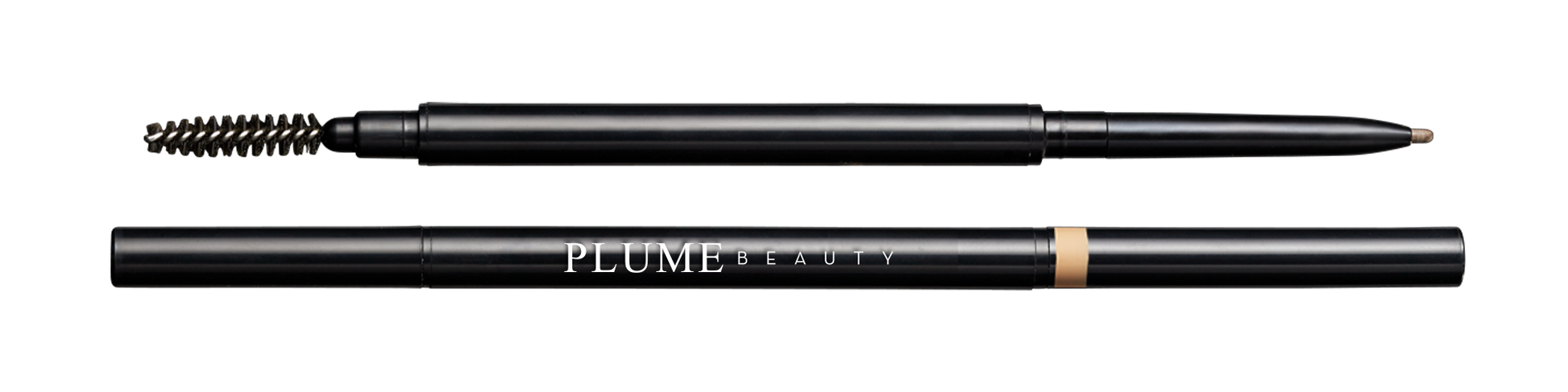 Plume Beauty Skinny Brow Pencil | Vegan Precision Brow Pencil | Fine Tip Eyebrow Liner | Long-Lasting Brow Pencil | Smooth Glide Brow Pencil