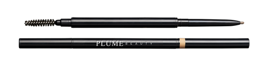 Plume Beauty Skinny Brow Pencil | Vegan Precision Brow Pencil | Fine Tip Eyebrow Liner | Long-Lasting Brow Pencil | Smooth Glide Brow Pencil